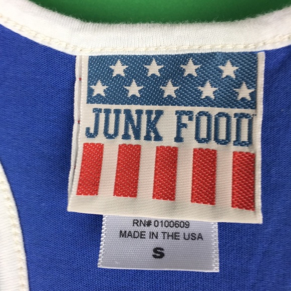 Junk Food New York Knicks Ringer Tank Racerback - Picture 4 of 5
